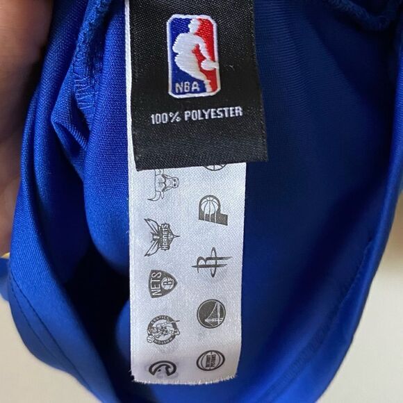 Stephen Curry 30 Golden State Blue Yellow Jersey Basketball NBA Size S - Picture 7 of 7